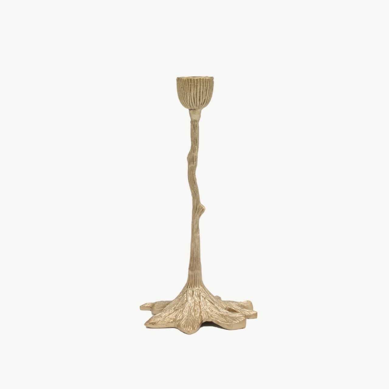 Misty Tree Candle Holder Short