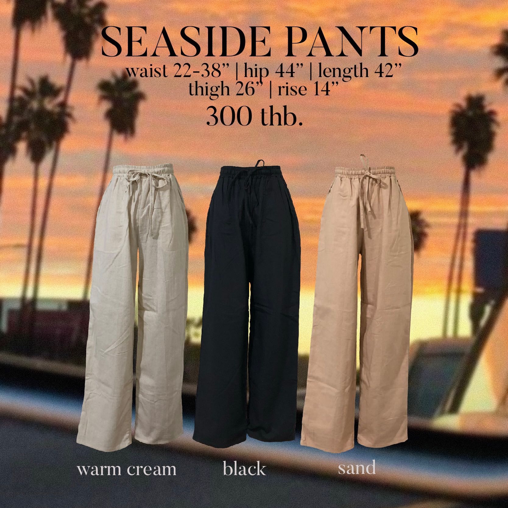 Seaside pants