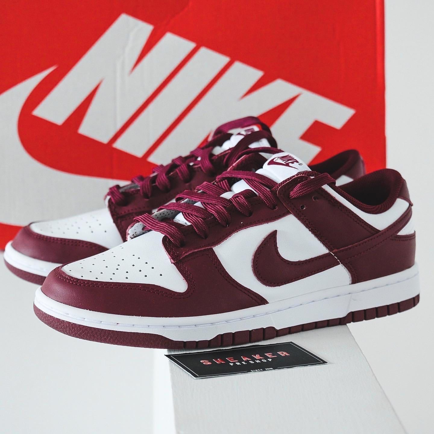 Nike Dunk Low “Bordeaux” 
