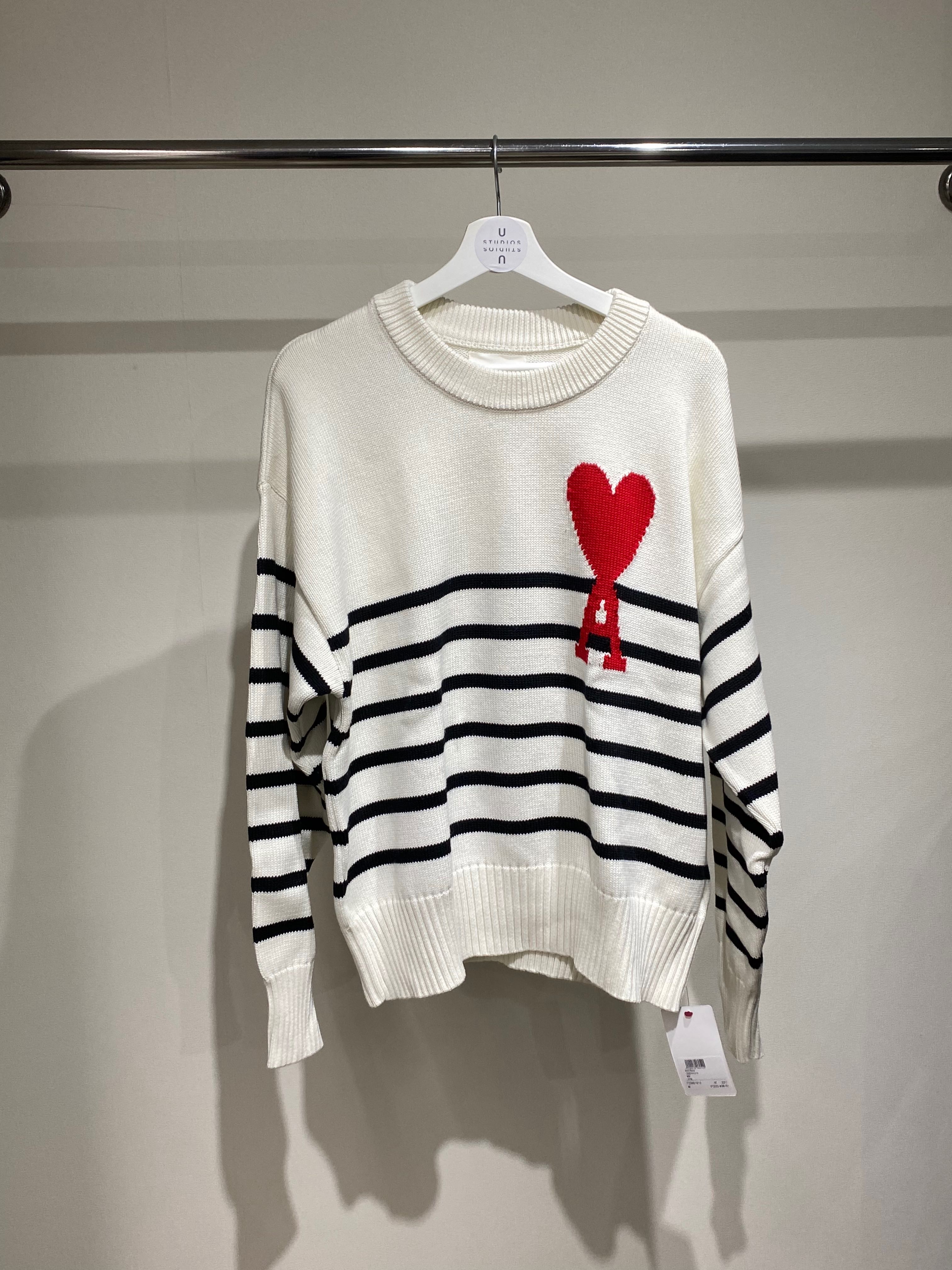 Ami striped knit sweaters 