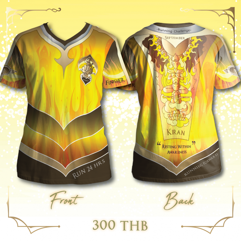เสื้อวิ่ง - เสื้อแขนสั้น September Challenge (Monkey Zodiac)