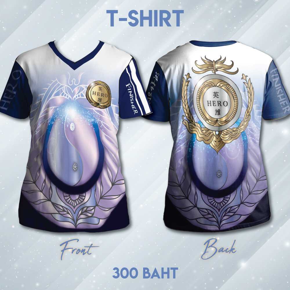 เสื้อวิ่ง - เสื้อแขนสั้น Fight Covid19 – Everyone can be a Hero