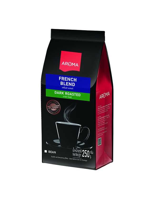เมล็ดกาแฟคั่ว French Blend