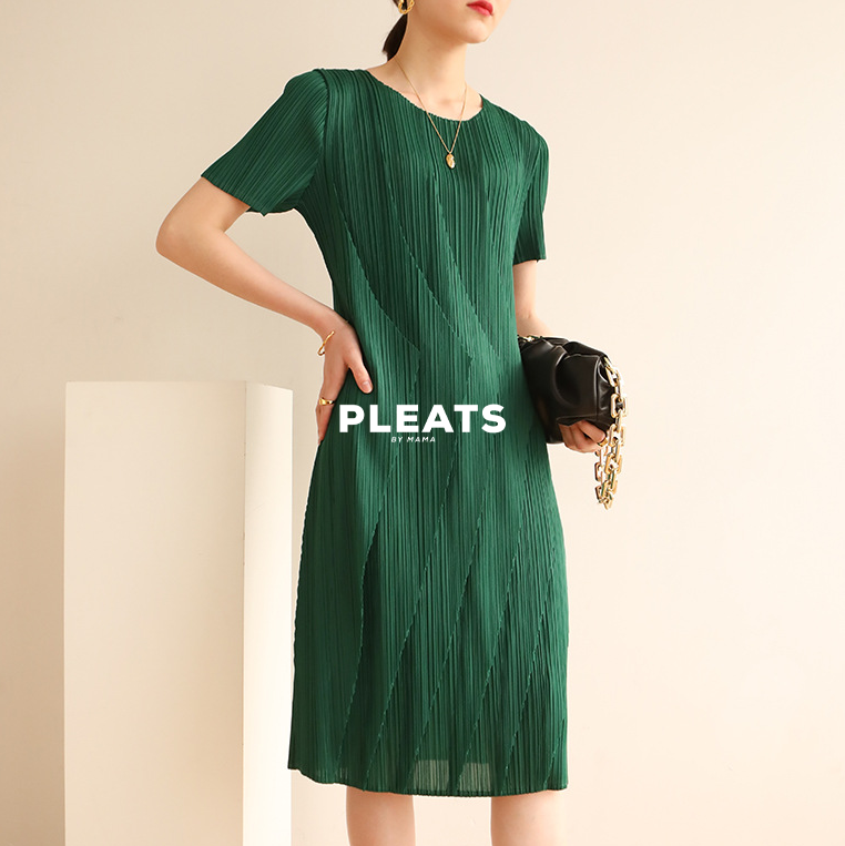 PLEATS DRESS - D061