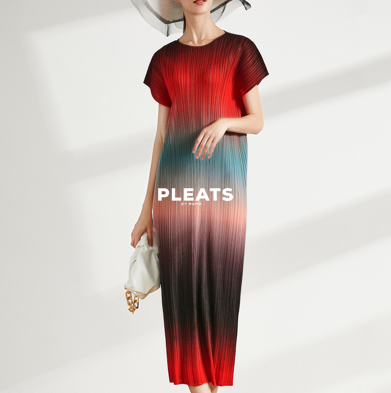 PLEATS DRESS - D059
