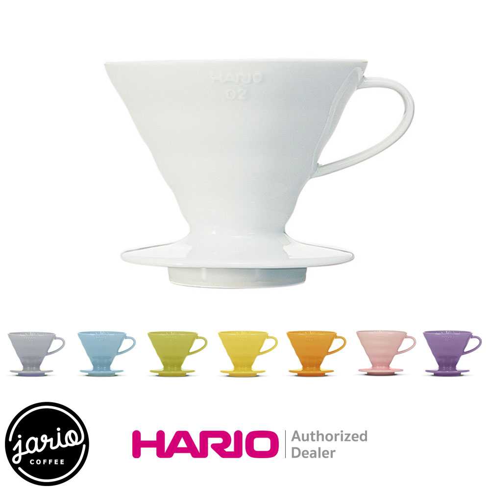 JARIO x HARIO ดริปเปอร์ V60 HARIO เซรามิก (แท้จากญี่ปุ่น) HARIO V60 Ceramic Dripper
