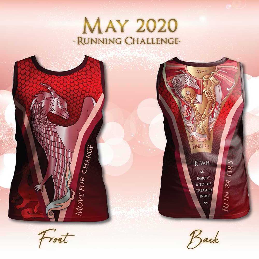 เสื้อวิ่ง - เสื้อกล้าม May Challenge (Dragon Zodiac)