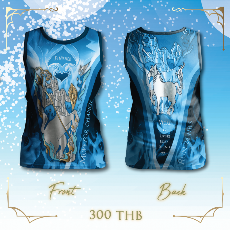 เสื้อวิ่ง - เสื้อกล้าม July Challenge (Horse Zodiac)