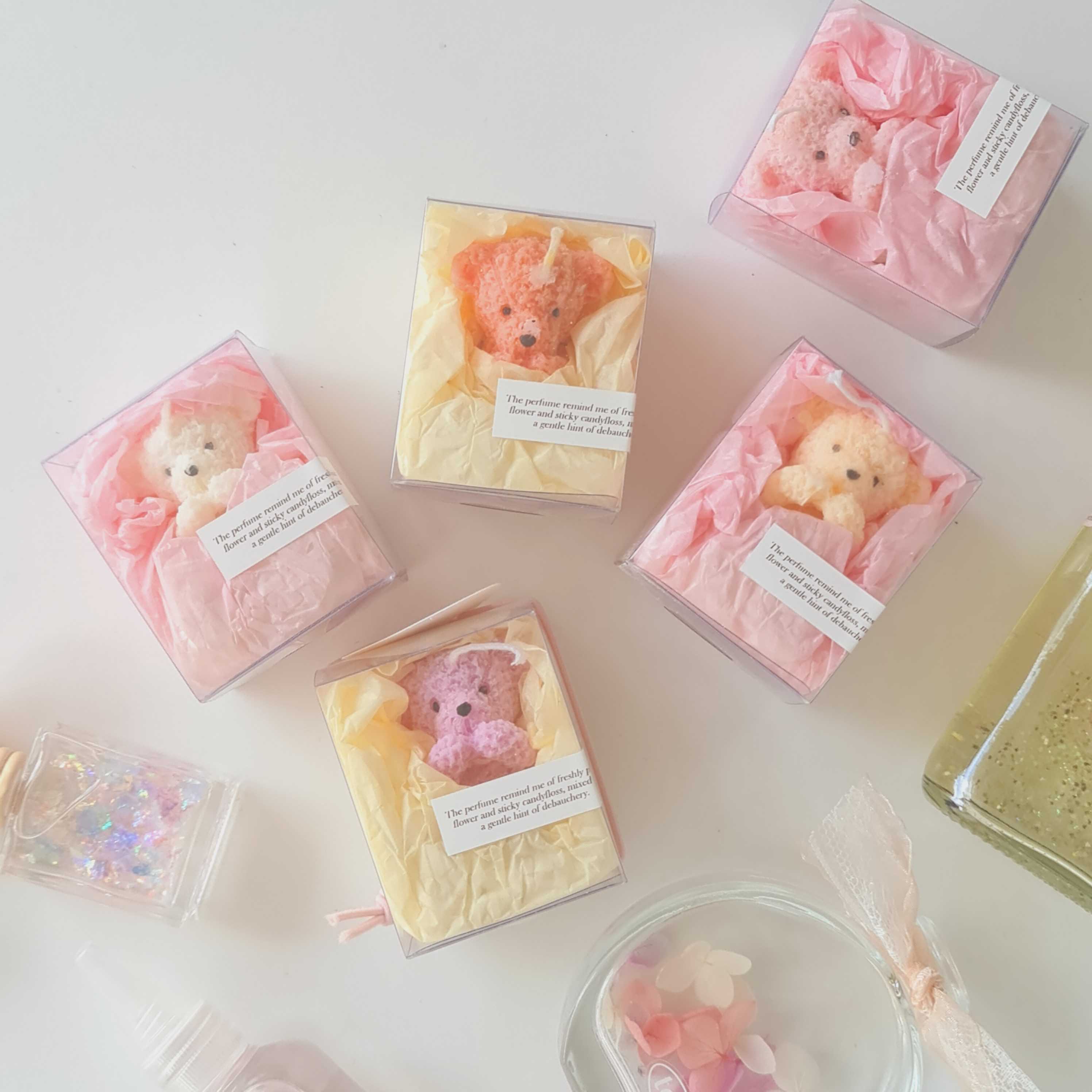 Sit with TEDDY - soy wax candle กลิ่นหอมอ่อนๆ สุดเกาหลี เป็นของขวัญได้เลย