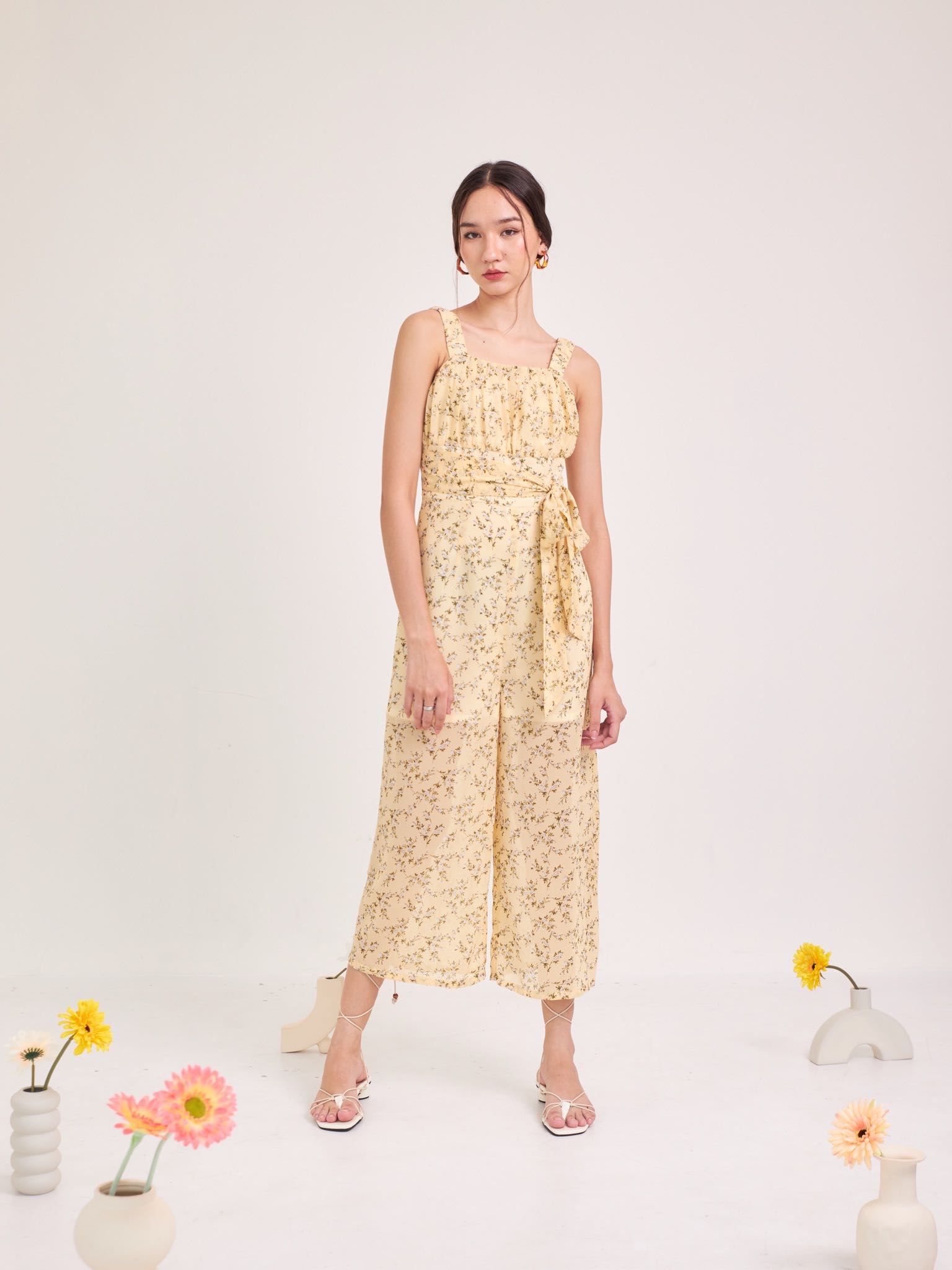 AUDREY JUMPSUIT - YELLOW