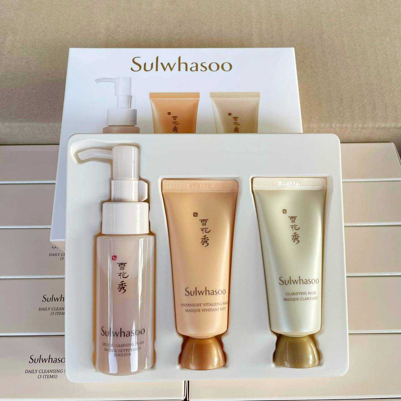Sulwhasoo Daily Cleansing Set (ได้โฟม 1 มาส์ก 2)