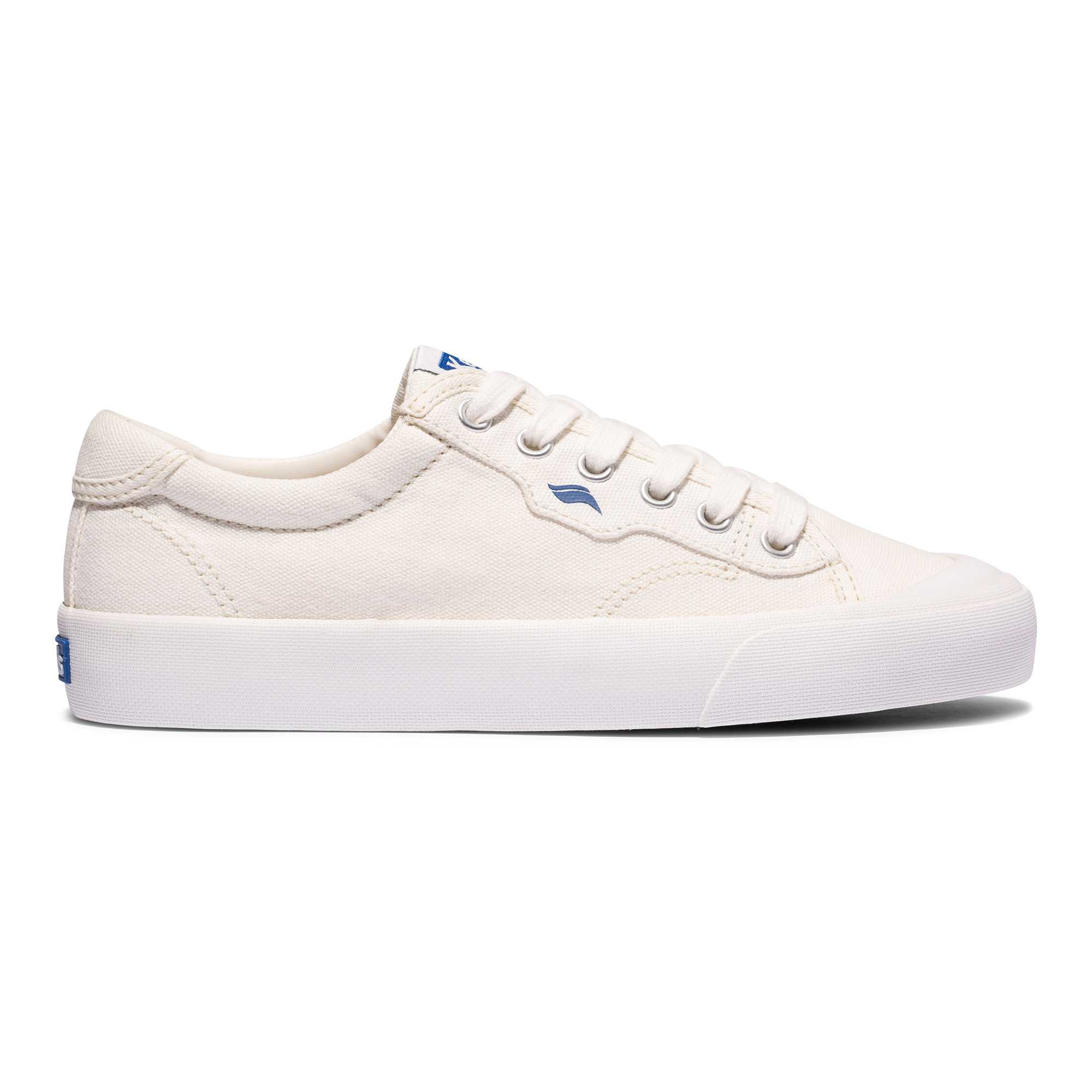 รองเท้าผ้าใบ แบบผูกเชือก รุ่น CREW KICK 75 ORGANIC COTTON สีขาว WF64828