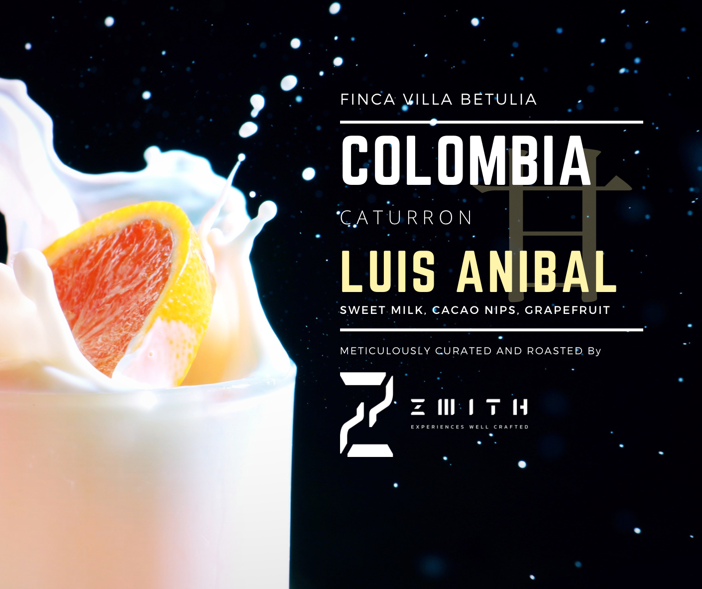 Colombia Luis Anibal Caturron - Roast Coffee (Whole Bean) - กาแฟคั่ว แบบยังไม่บด