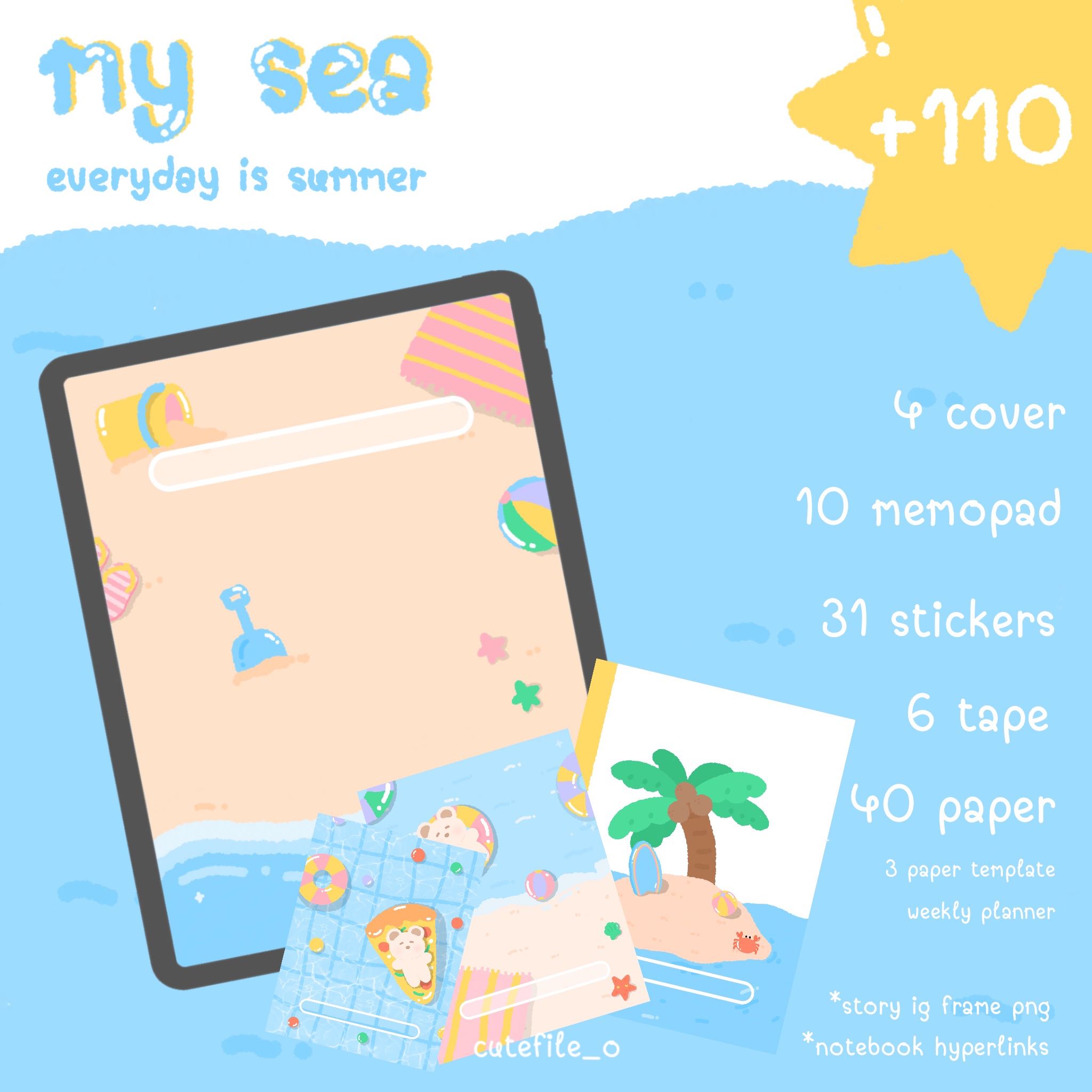 My sea (everyday is summer)