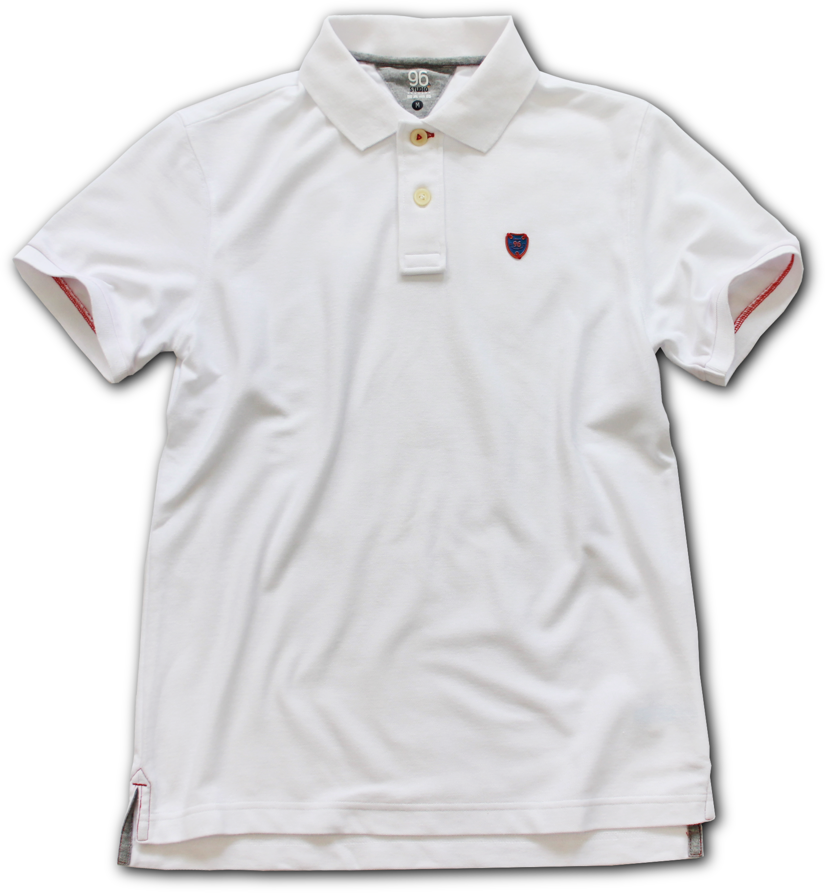 เสื้อยืดโปโล TCP-04 สีขาว