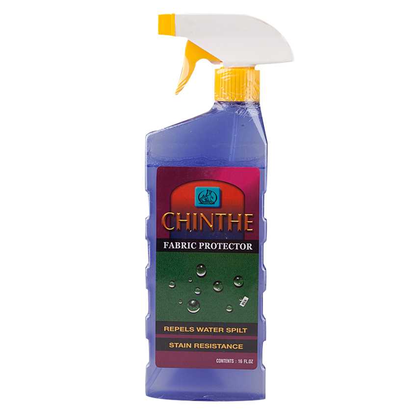 Chinthe สเปรย์เคลือบเบาะผ้า พรม กำมะหยี่ป้องกันน้ำ Fabric Proctctor (เหมาะกับเก้าอี้ที่เป็นผ้า)