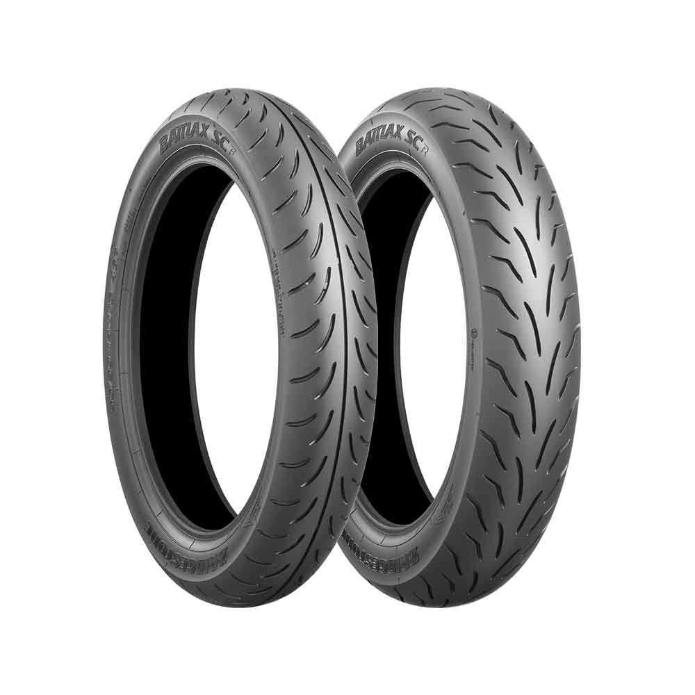 ยาง Bridgestone On-Road Tires Battlax SC ยางสกูตเตอร์