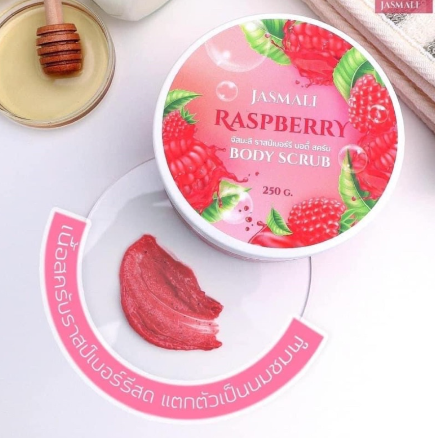สครับผิวจัสมะลิ Raspberry 250g.
