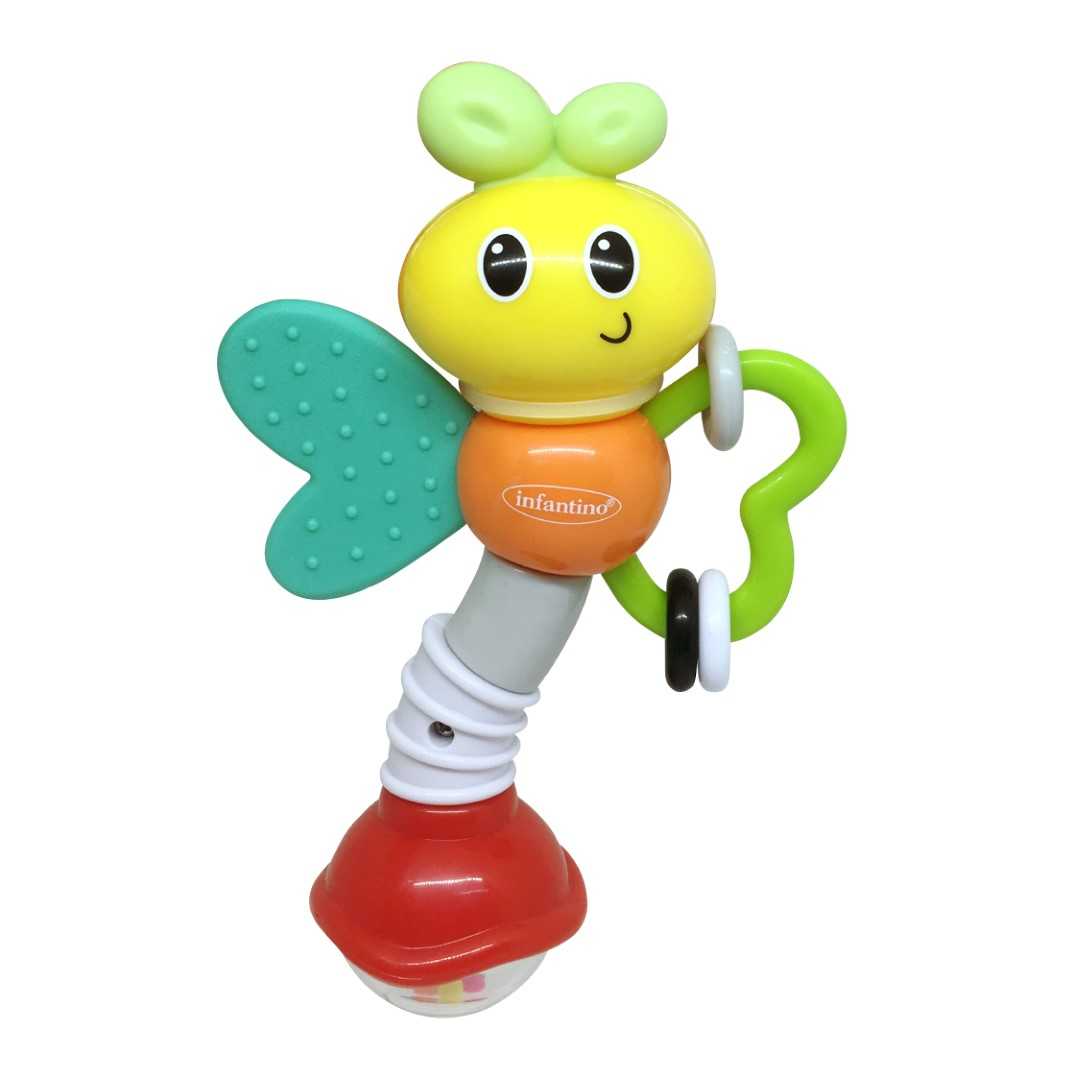 แมลงปอ ของเล่นเสริมพัฒนาการ : RATTLE & TEETHER LOVE BUG