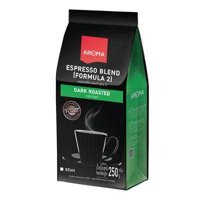 เมล็ดกาแฟคั่ว Espresso Blend สูตร 2