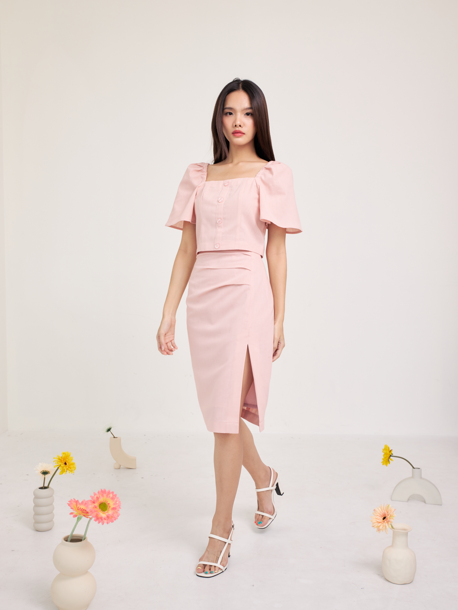 SOFIA SKIRT - PINK