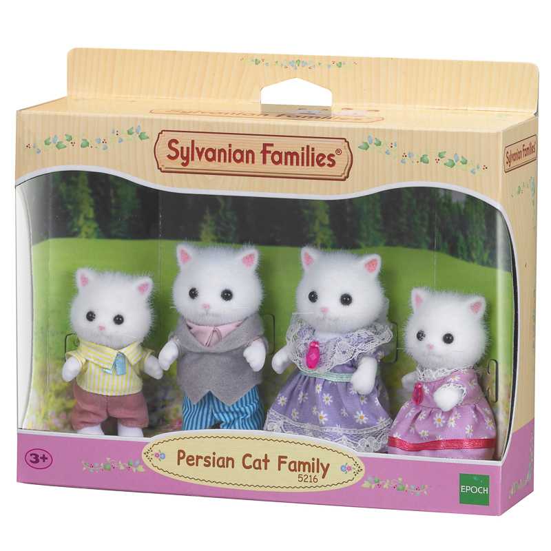 Sylvanian Families Persian Cat Family / ซิลวาเนียน แฟมิลี่ ครอบครัวแมวเปอร์เซีย
