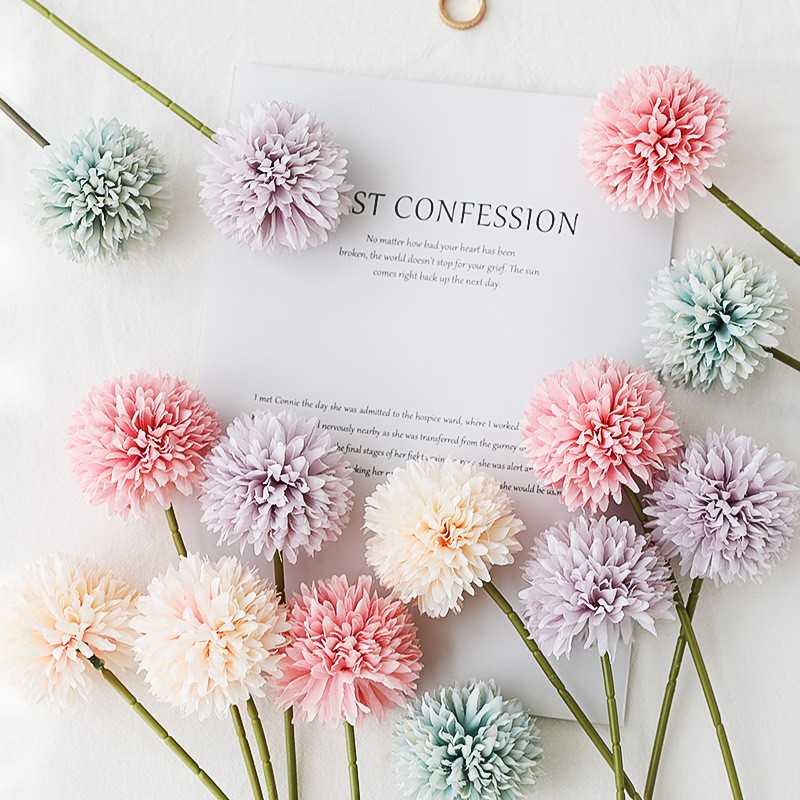 พร็อพ ดอกไม้ปลอม ดอกไม้ ดอก chrysanthemum พร๊อพถ่ายรูป พร๊อพถ่ายภาพ แต่งภาพ แต่งรูปสินค้า