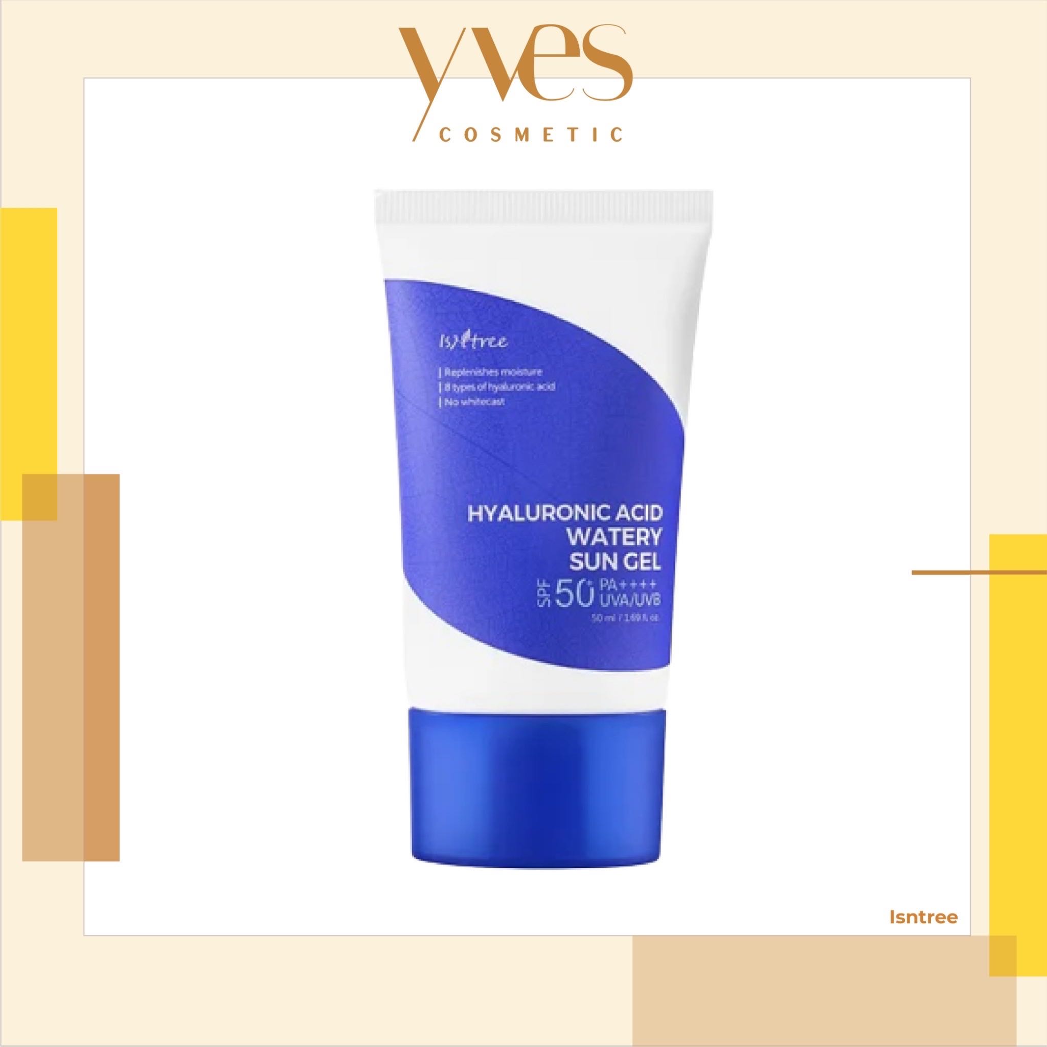 Isntree Hyaluronic Acid Watery Sun Gel 50ml SPF50+ PA++++ 50ml