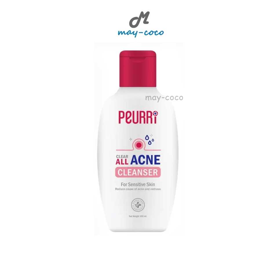 เจลล้างหน้า PEURRi Clear All Acne Cleanser เพียวรี ล้างหน้า ลดสิว รักษาสิว กำจัดสิว