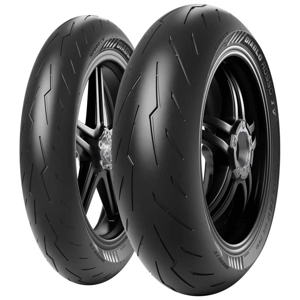 Pirelli ยางนอกรถมอเตอร์ไซค์ Diablo Rosso IV