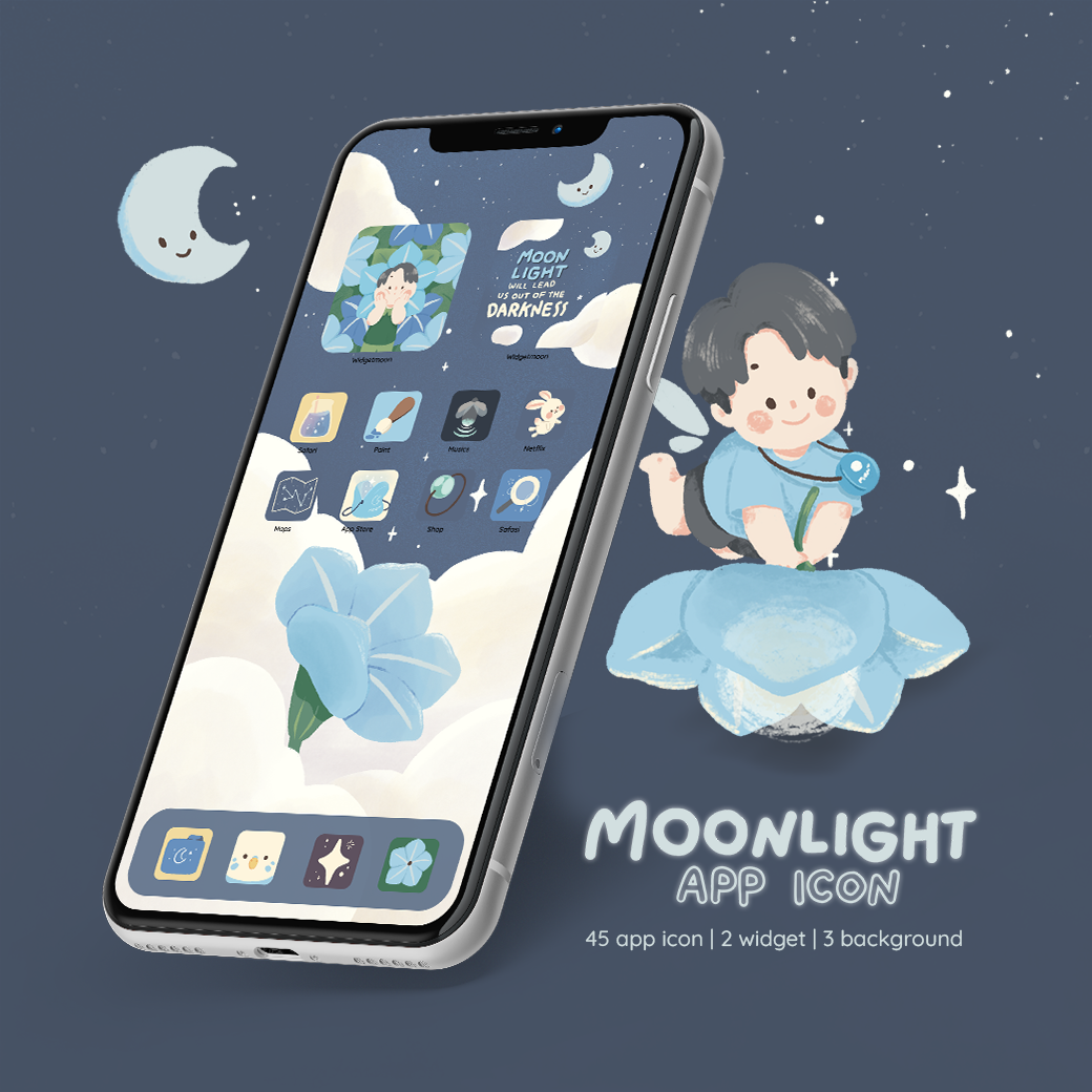 Digital Product | Moonlight | App icon