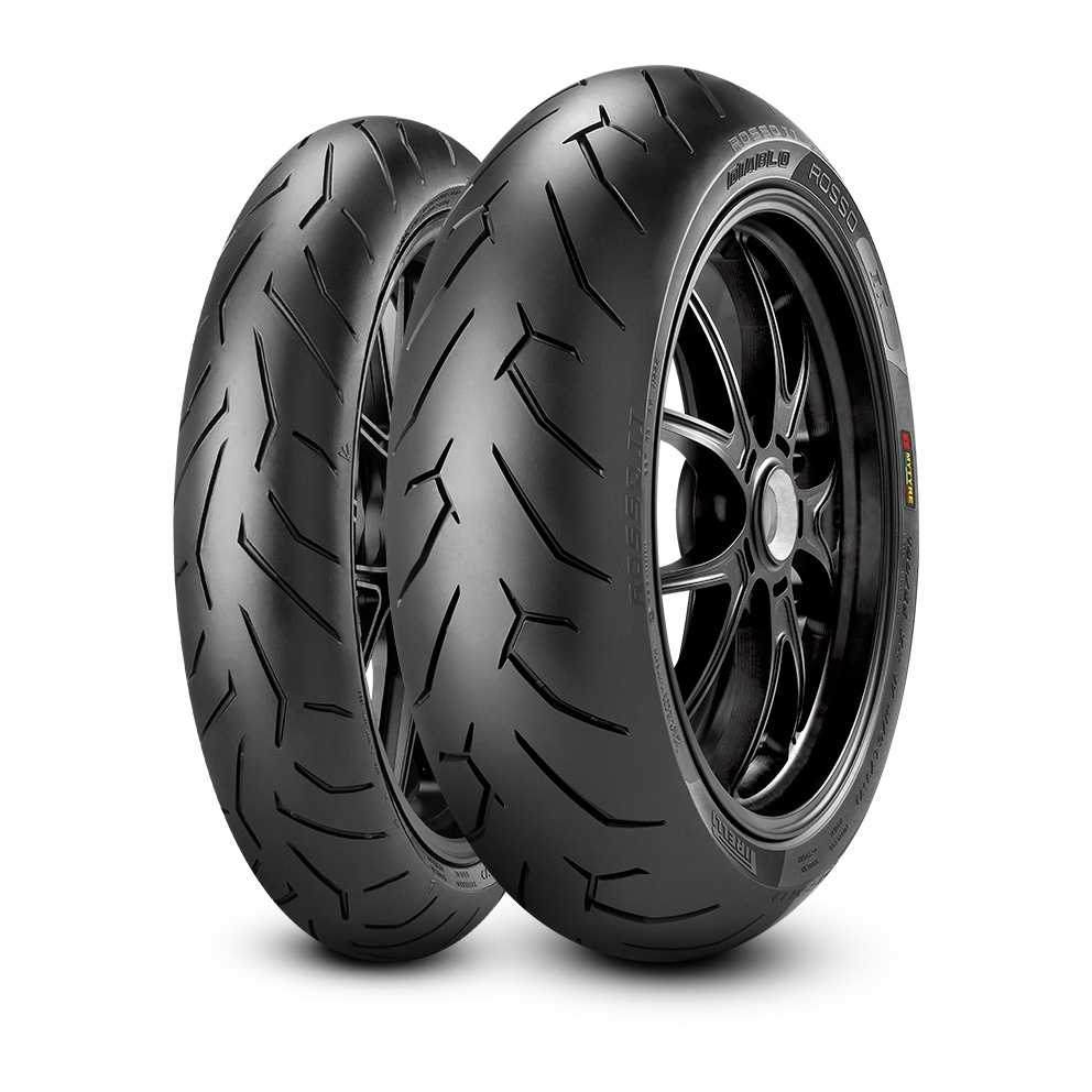 ยางนอกมอเตอร์ไซค์ Pirelli Diablo Rosso II