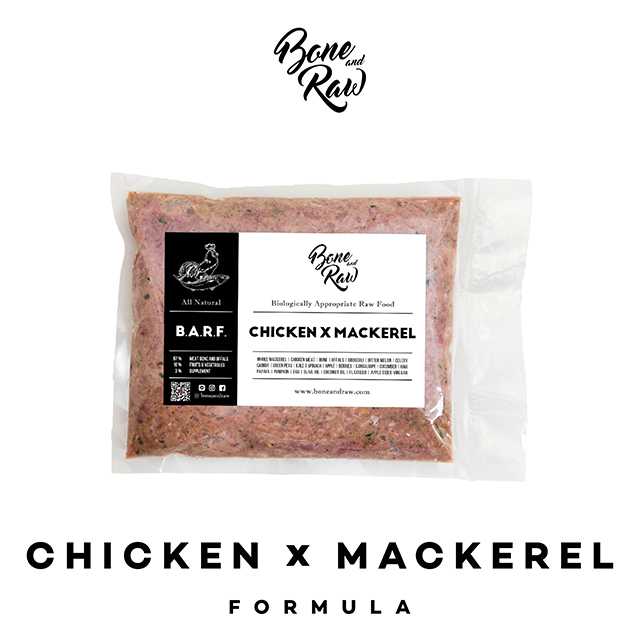 500g - Chicken x Mackerel Formula