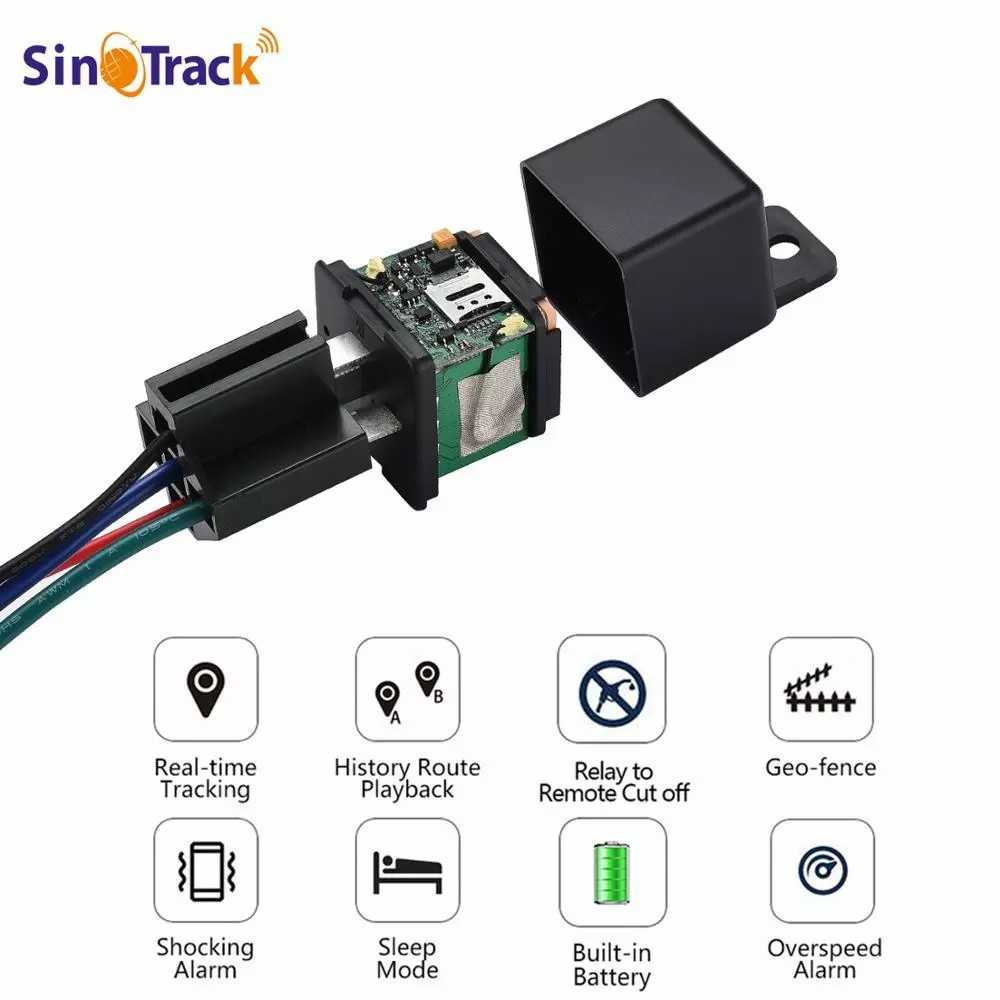 SinoTrack รุ่น ST-907 GPS ติดตามรถ ในรูปรีเลย์ สั่งตัดสตาร์ทได้ สั่งดับรถได้ ฟรี Net Sim 4G Plus