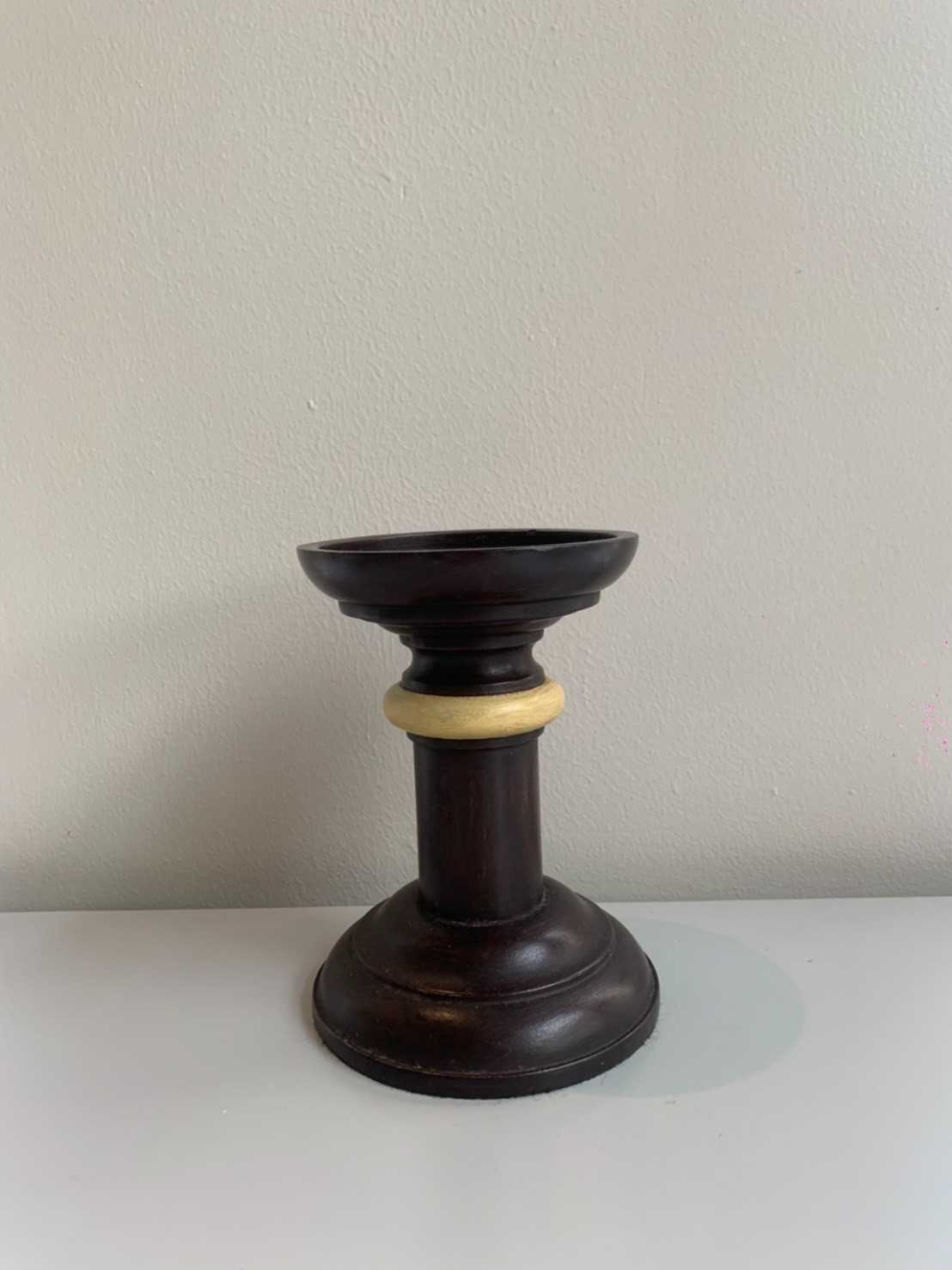 Medium Wooden Pillar Stand
