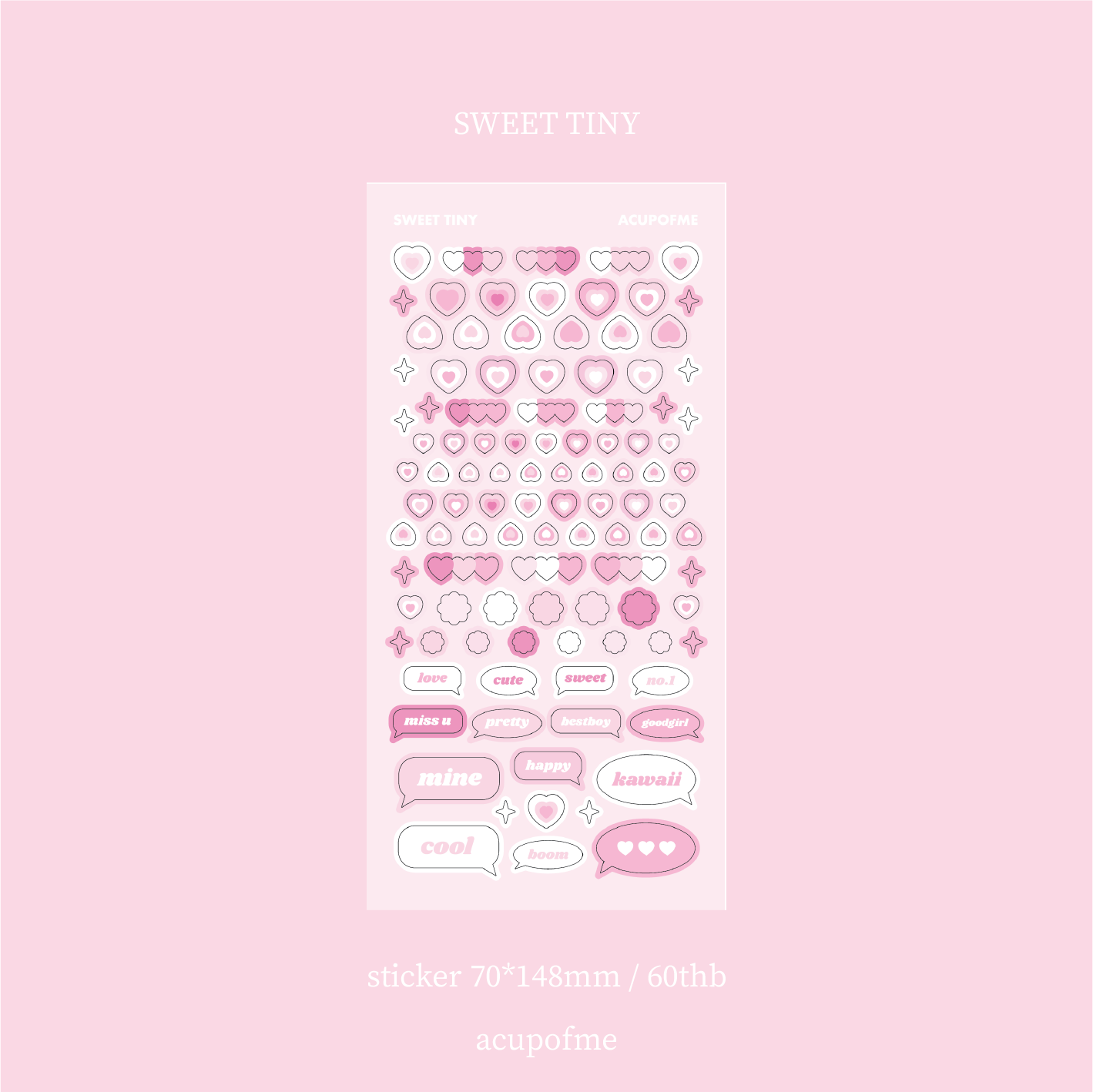 sweet tiny pink