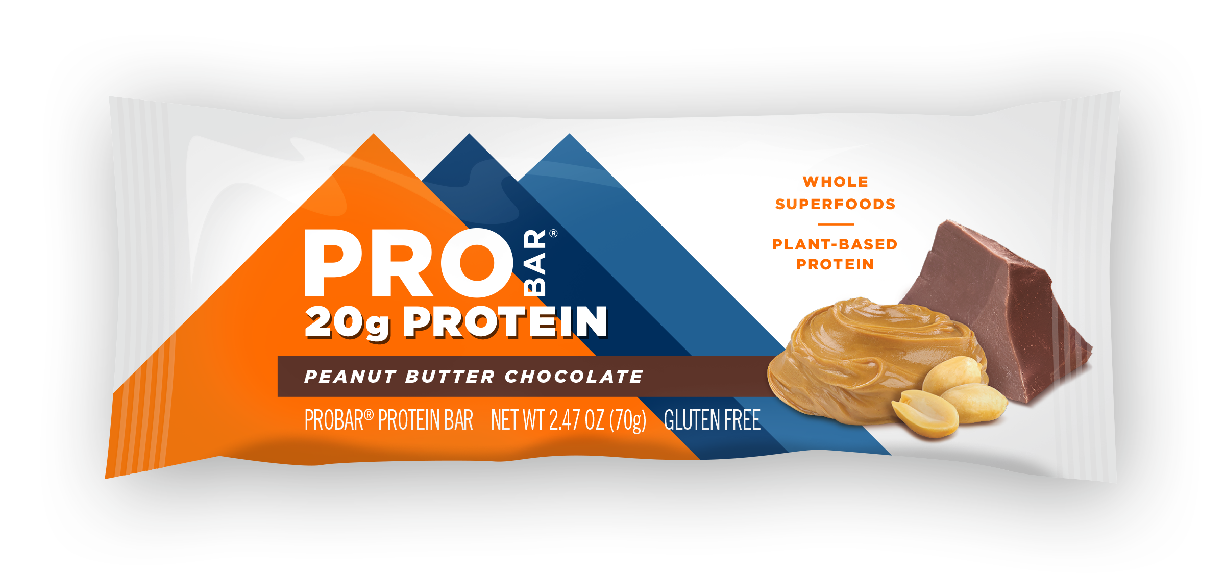 PROBAR Base Protein Bar Peanut Butter Chocolate 70g