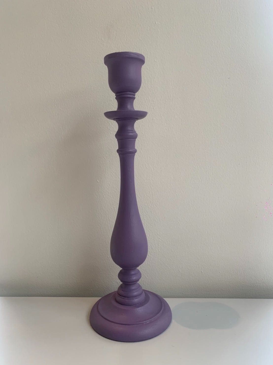 Tall Tower Wooden Holder Taro