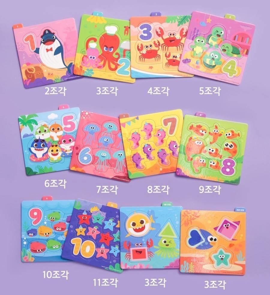 Pinkfong Baby Shark Jigsaw 🧩🔢