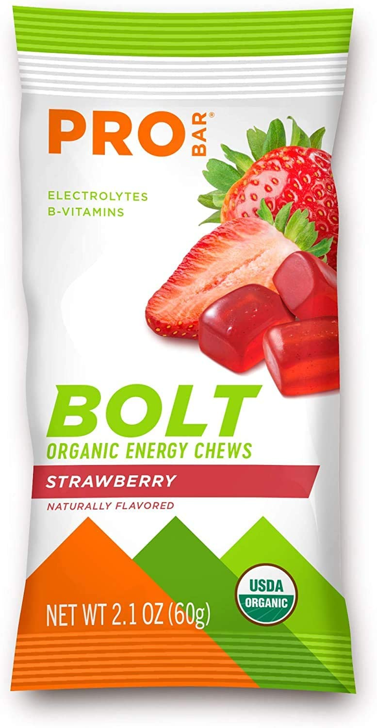 PROBAR Bolt Organic Energy Chews Strawberry 60g