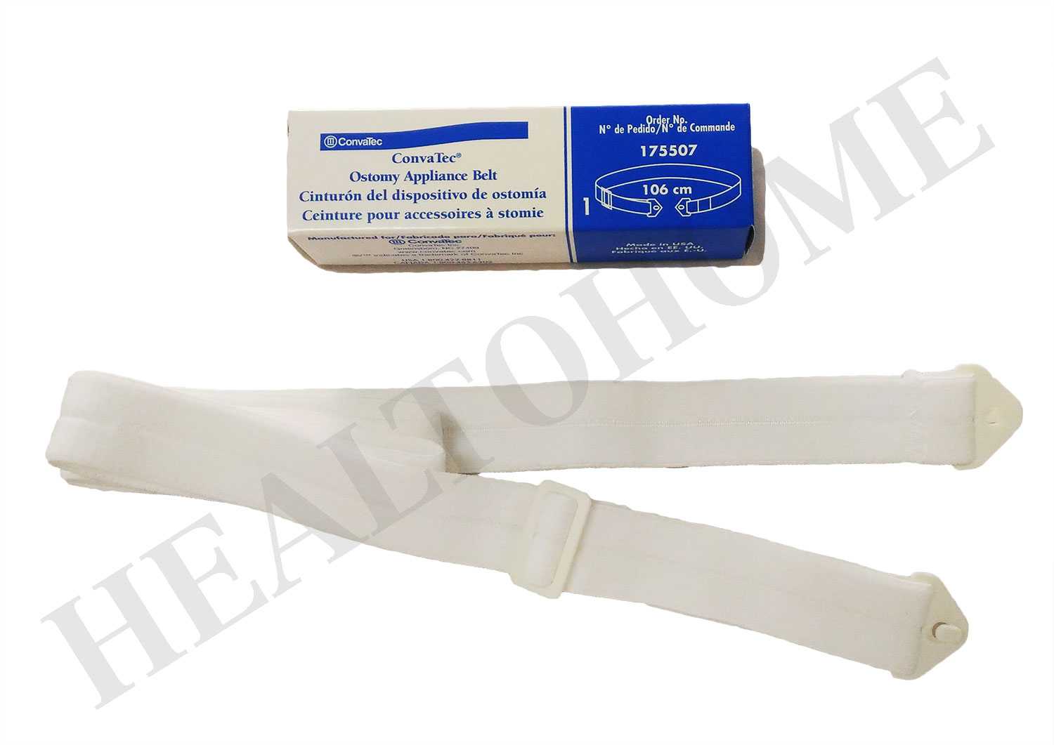 เข็มขัดรัดถุงอุจจาระ ถุงปัสสาวะหน้าท้อง (Convatec Ostomy belt)