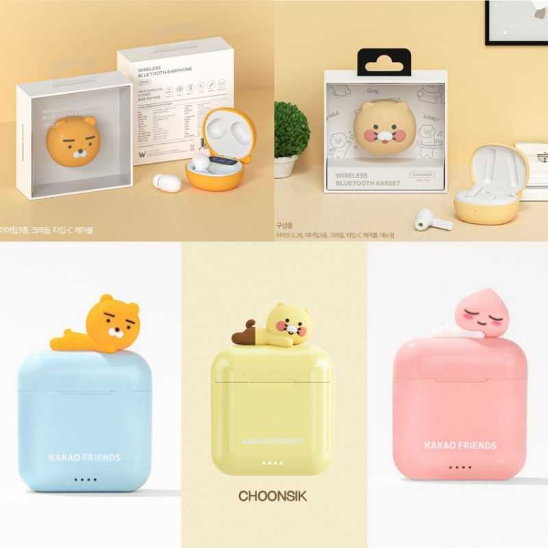 Kakaofriends Wireless Bluetooth Earphone หูฟังไร้สาย มี 5 แบบ