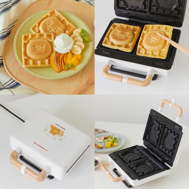 ( พร้อมส่ง ) Kakaofriends Waffle Maker Ryan & Choonsik เครื่องทำวาฟเฟิลไรอันและชุนซิก