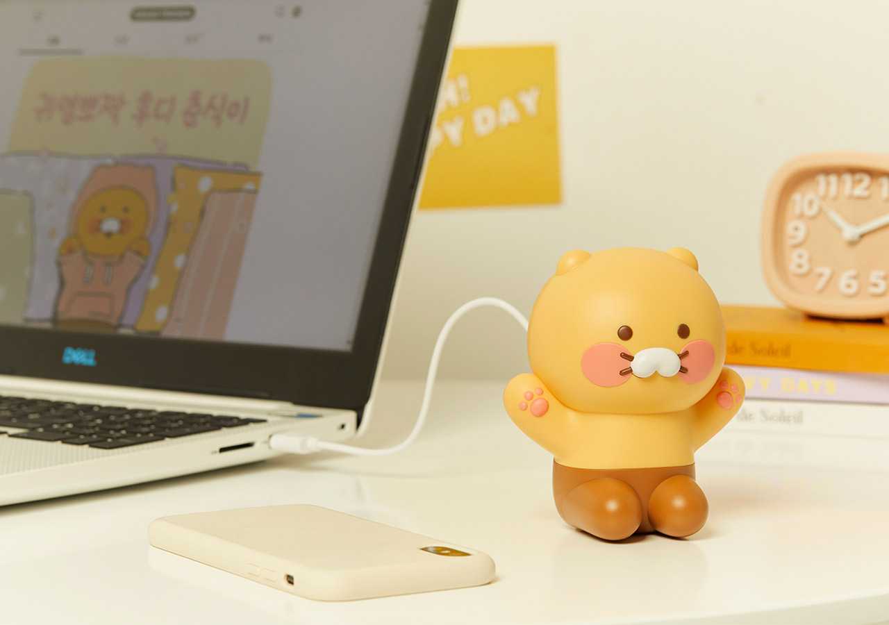 Kakaofriends 10000mAh Choonsik Portable Battery แบตสำรองชุนซิก