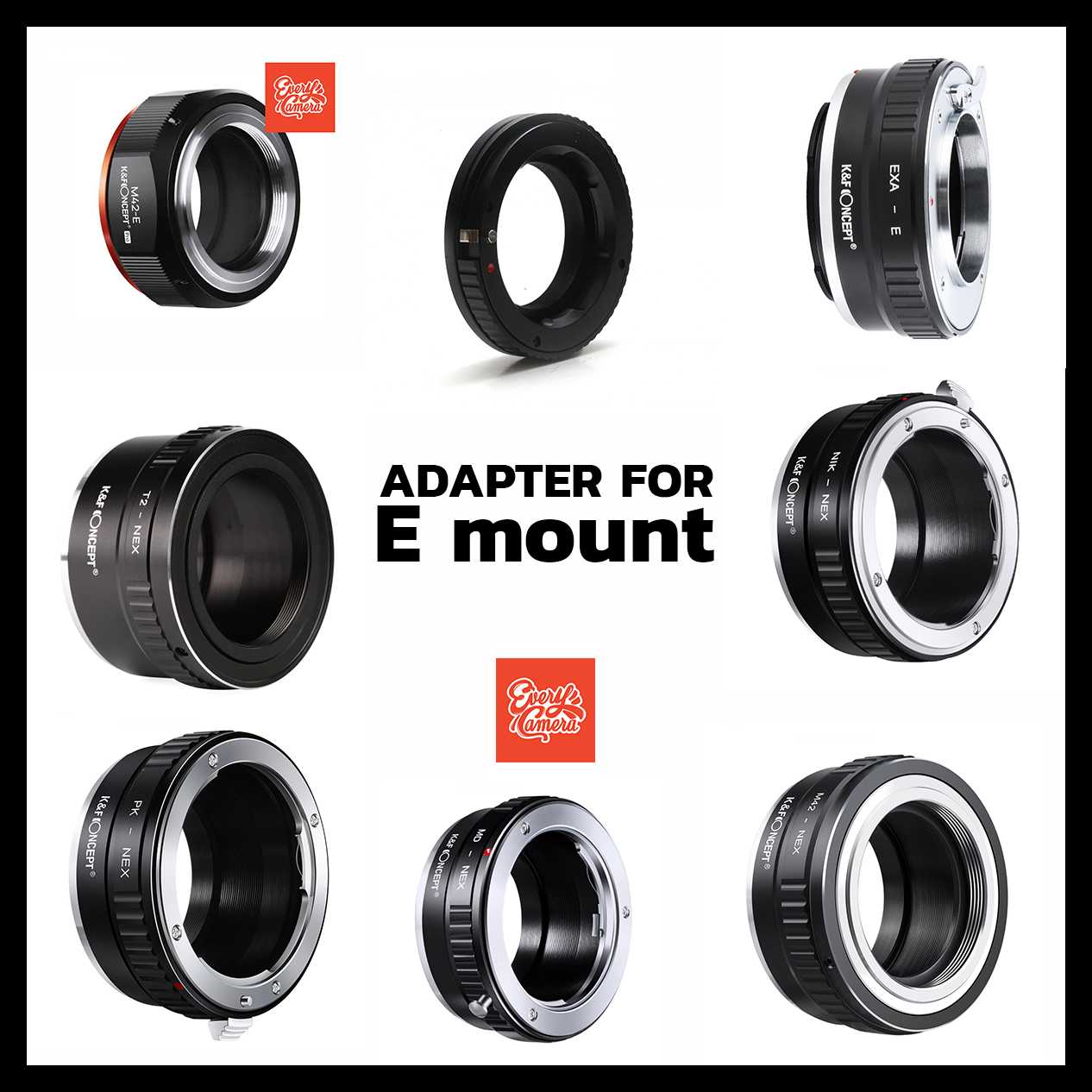 Adapter for Sony e mount