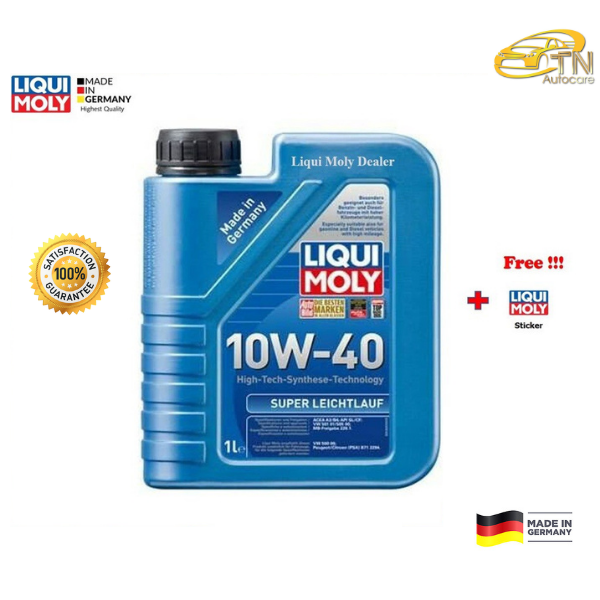 Liqui Moly น้ำมันเครื่อง Super Leichtlauf  10w-40  ขนาด 1 ลิตร