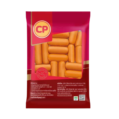 CP ไส้กรอกมินิคอกเทลแฮมเบคอน