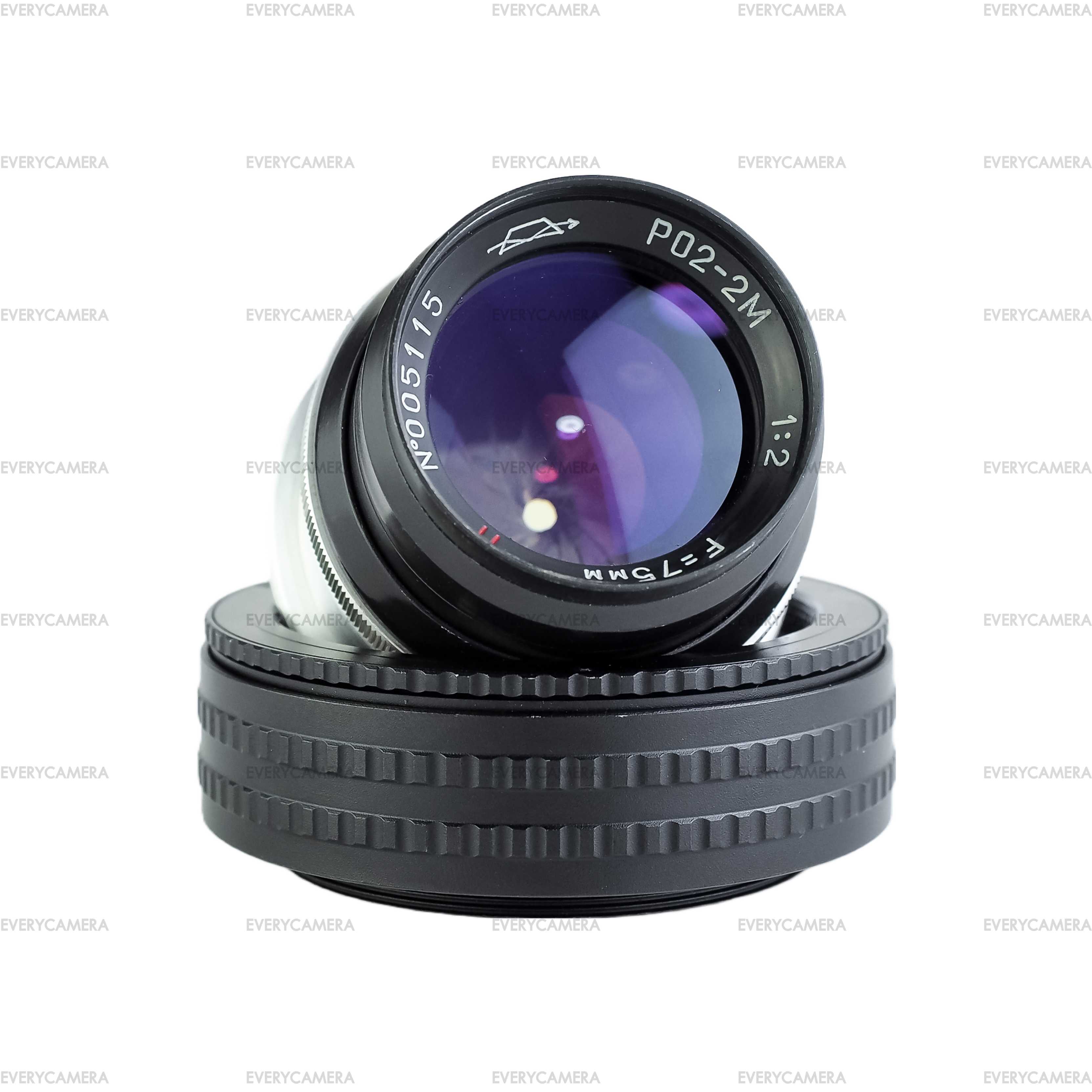 Po-2 KMZ 75mm f2 cine lens
