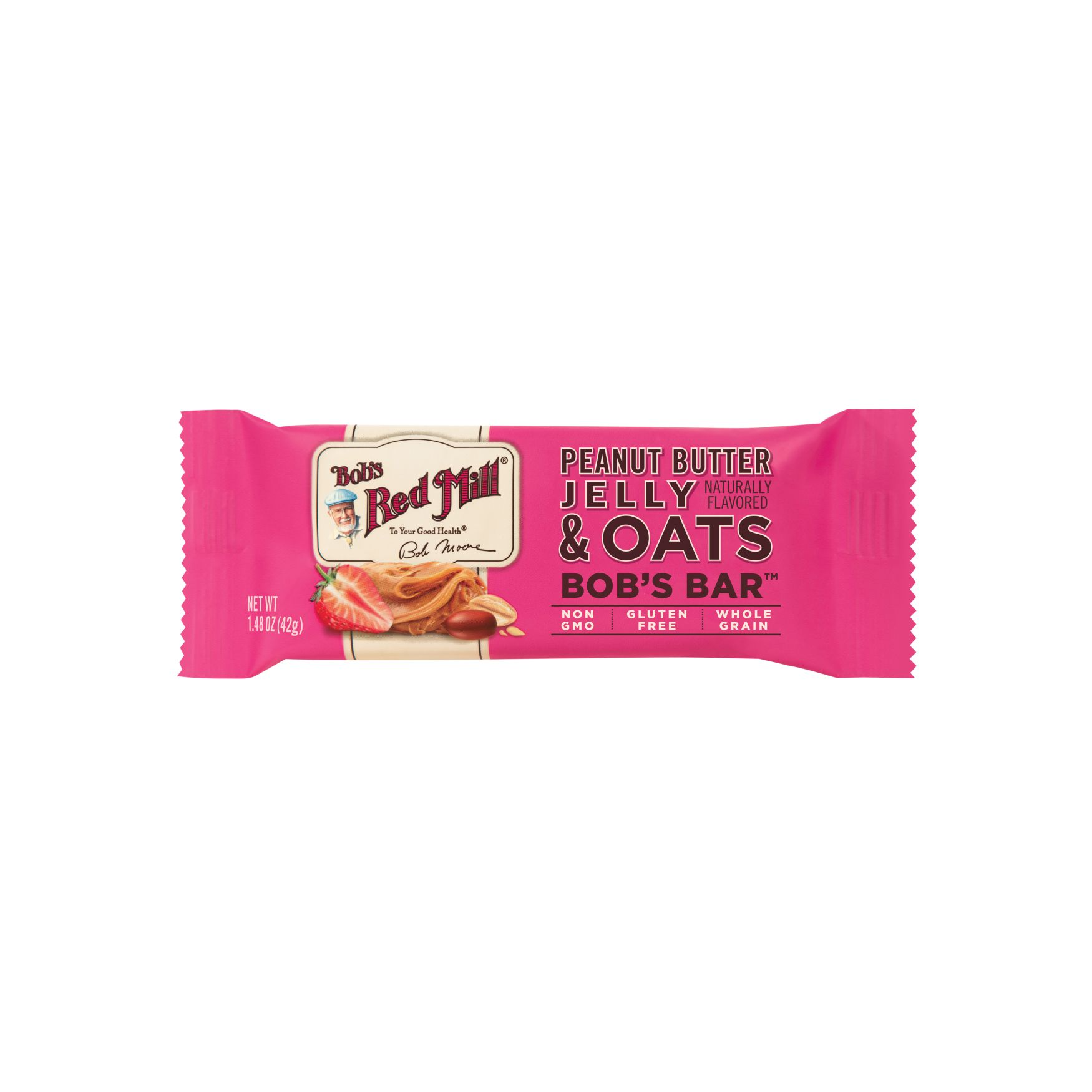 BRM Bob's Red Mill Peanut Butter Jelly & Oats 50g
