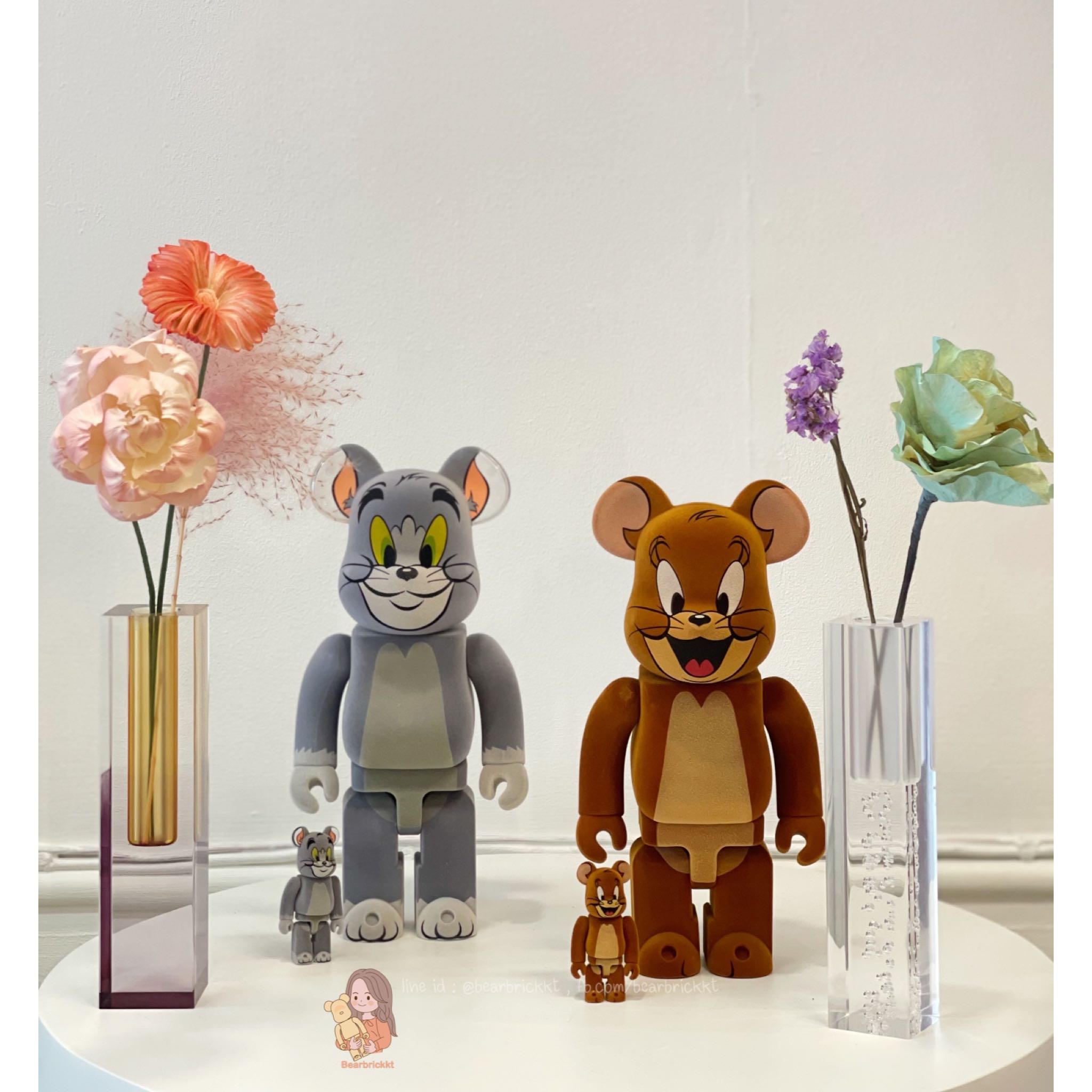 Bearbrick Tom & Jerry 100%+400%